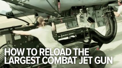 🎥 How The USAF Reloads the World’s Largest Combat Jet Gun