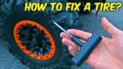 How to Fix a Hole in a Tire… EASY?