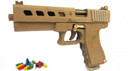 How to Make an Amazing Cardboard Gun That Shoots