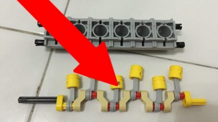 LEGO Motor Takes a Dump at High RPMs