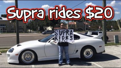 Man Offers Supra Rides For $20… Epic Results!