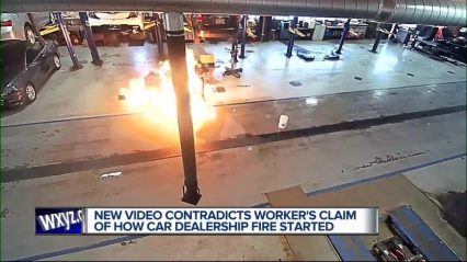 Local News Bullies Custodian into Looking Like the Bad Guy in Car Dealership Fire