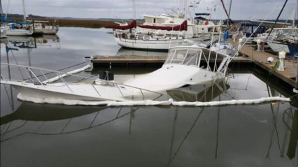 Raising A Sunken Yacht is No Easy Task!