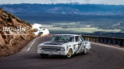 Rare Footage: Aaron Kaufman Attacks Pikes Peak in his Wicked Ford Falcon!