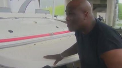 Reporter Asks Texan Man What He is Doing With His Boat…His Response is Going Viral!