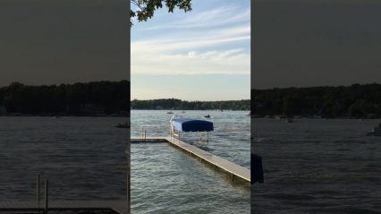 Runaway Boat Causes Havoc in Indiana Lake, Onlookers Get Way More Than They Bargained For