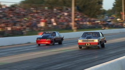 Street Outlaws Daddy Dave vs Bobby Ducote For CASH – No Prep Gets a Little Hairy. Flash Back Friday!