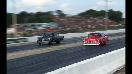 Street Outlaws Daddy Dave vs The 55 At Outlaw Armageddon