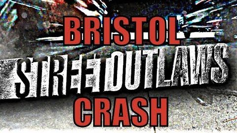 Street Outlaws Shane in the Blackbird Vega Crashes and Hits The Wall in Bristol TN!