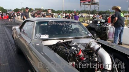 The Brutal Big Tire Megalodon From Street Outlaws Testing for Outlaw Armageddon