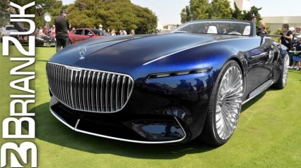 The Vision Mercedes-Maybach 6 Cabriolet is Beautiful