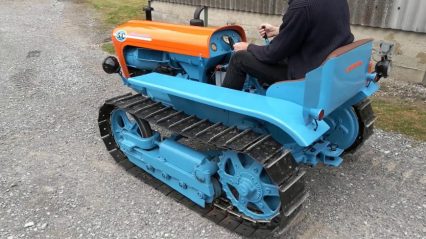 This 1960 Lamborghini 5C Cingolato Tractor is Where it all Started and It is For Sale!
