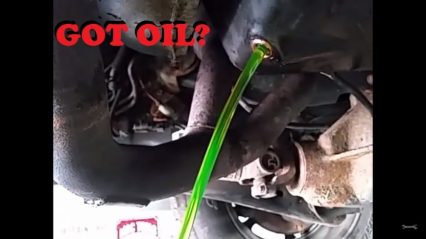 When your mechanic pulls out the oil plug and coolant comes out, you might have a problem.