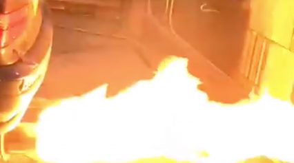 Flame Throwing BMW on the Dyno Burns Down Entire Speed Shop!