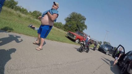Group of Riders Get Led Into a Trap After Heated Road Rage, Ends Badly For The Riders!