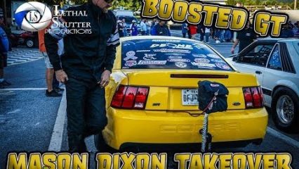 Boosted GT and Kayla Morton- Street Outlaws Take Over- Mason Dixon Dragway!