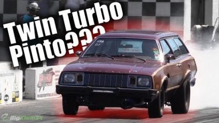 Ford Pinto Has a Twin Turbo Secret Under the Hood and it’s Not Good for the Competition