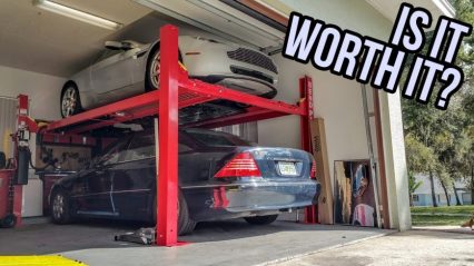 🎥Here’s How Much It Costs To Buy A Four Post Lift For Your Garage