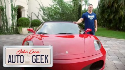 John Cena Show off the Last Manual Shift Ferrari Ever Made, Is the Manual Trans Dying?