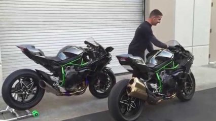 Kawasaki H2 & H2R Sound Comparison… Whats The Difference?