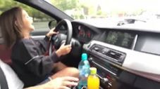 Little Girl Enjoys The Heck Out Of Her Dads 700HP BMW M5 F10!