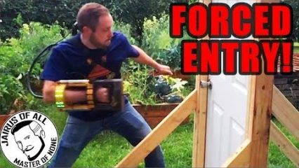 Man Creates Fallout Like Apparatus Called The PowerFist… Breaks Through Anything!