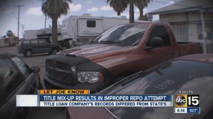 Man Owns Truck Outright, but a Title Loan Company Kept Trying to Repo his Ride!