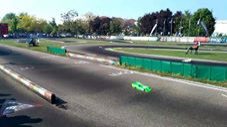 RC Cars Fly Around Racetrack at Mind Boggling Speeds