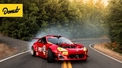 Ryan Tuerck Slams into The Side of a Mountain in His Ferrari Powered GT-4586