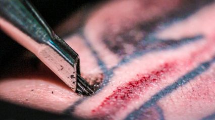 Tattooing Close Up And in Slow Motion… Incredible Footage