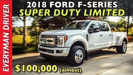 The New F-Series Super Duty Limited is Ford’s first (almost) $100,000 Pickup Truck