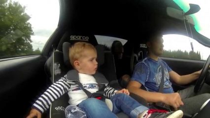 1 Year Olds Reaction To 600HP 2JZ MKIV Toyota Supra