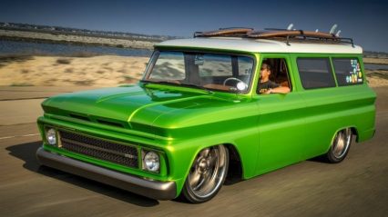 1966 Chevrolet Suburban Restomod Project – Insane Build of the Lime Crush Suburban