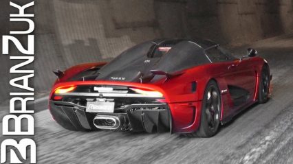 6 Koenigseggs Blast Through Tunnel And The Sounds Are Glorious