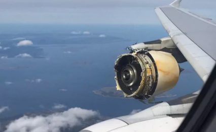 Scary Video Shows Moment Plane’s Engine ‘Disintegrates’ Over The Atlantic