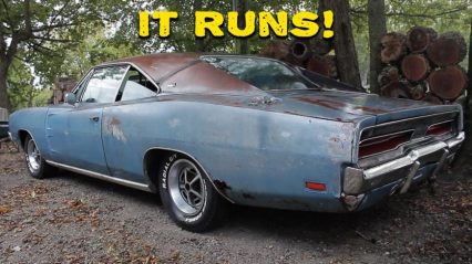 Abandoned 1969 Dodge Charger Runs After 20 Years