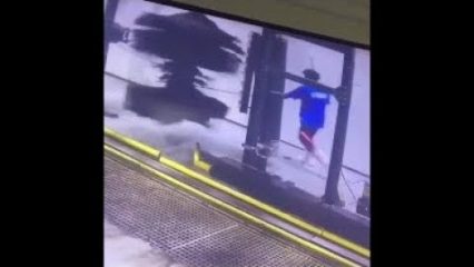 Car wash worker goes for a spin
