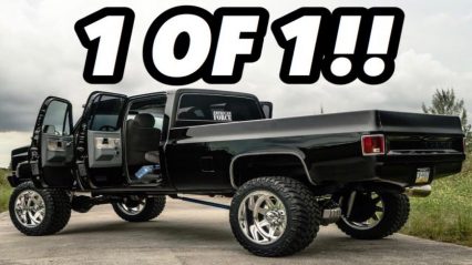 Classic Style with Modern Grunt! Duramax Swapped Crew Cab Square Body!