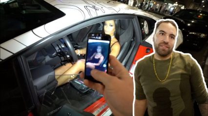 Confrontational Boyfriend Catches Girlfriend in YouTuber’s Lamborghini