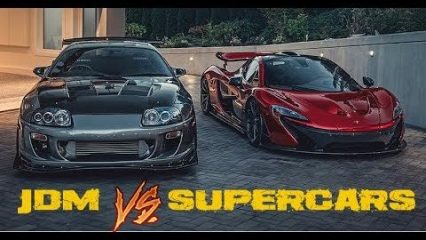 Imports vs Supercars, Can a Modded Import Beat a High Dollar Supercar?