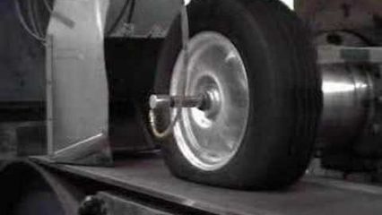 Impressive Tire Force Test Shows How Much Pressure Tires Can Handle