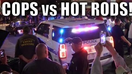 It Took More than 9 Cops to Impound a Single Hotrod