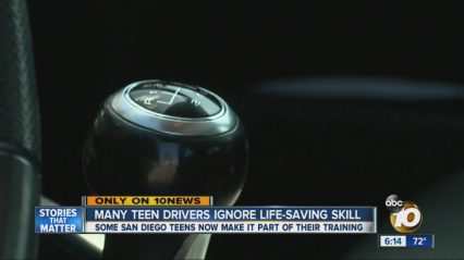 Many Teenage Drivers Abandoning the Manual Transmission