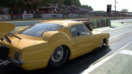 Nasty Blown Big Tire Mustang Tears Up Ozark Raceway Park