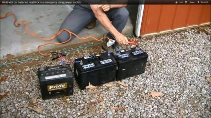 Need To Weld In a Hurry? This Trick Allows You To Weld With Car Batteries