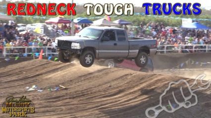 North VS  South! Redneck Tough Truck Racing At Dennis Anderson Muddy Motorsports park!