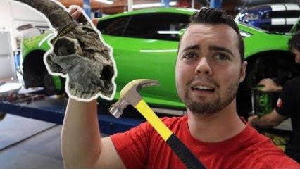 Parker Nirenstein Gets Lamborghini Fixed With a Hammer!?