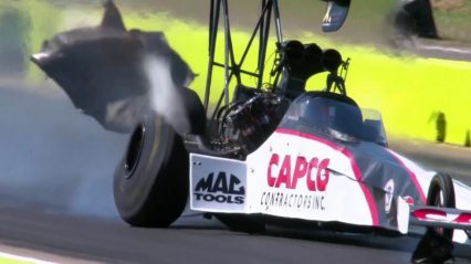 Steve Torrence Walks Away From Devastating Crash in Dallas