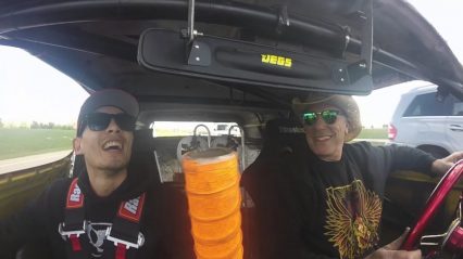 Street Outlaws Farmtruck And AZN Take the Farmbird For a Little Cruise