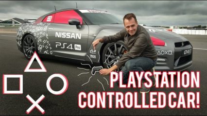 The Real Life PlayStation Supercar, Piloted by PS4 Controller